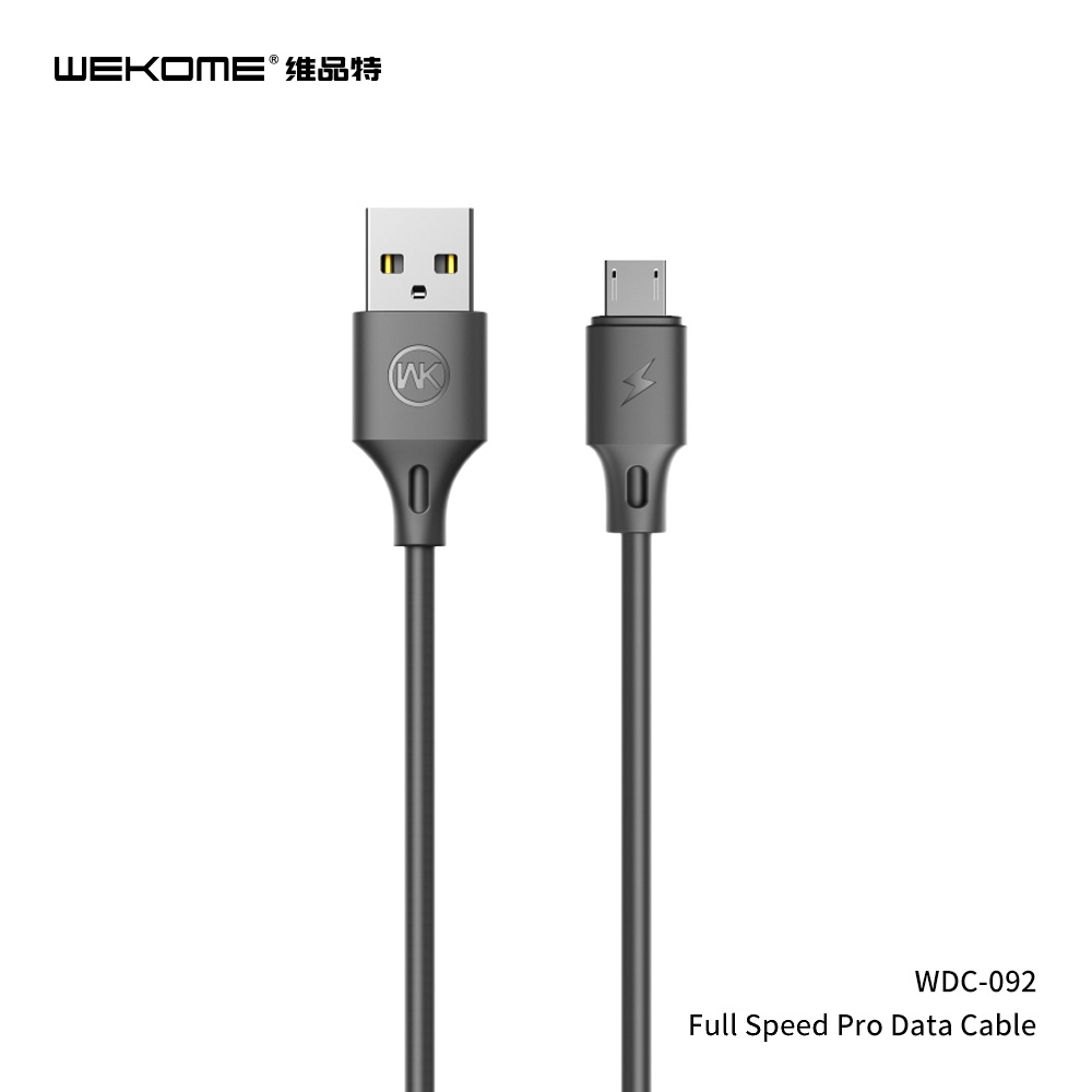 WDC-092 USB-Micro 2M Charging Cable